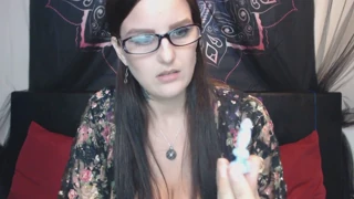 So Thrilled Unboxing Bad Dragon Cum Tube Dildo in Camgirl Vlog Chat #1 - Tattooed BBW