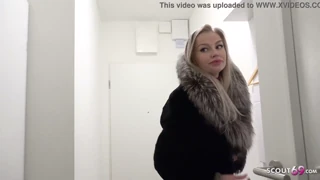 german scout busty bombshell kayla green seduced to rough fuck at pickup casting