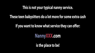 a naughty young nanny seduces the couple and fucks them wildly in the bedroom