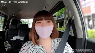 Mask De Real Amateur: Gadis 19 Tahun F-Cup Cantik Shooting Pertama
