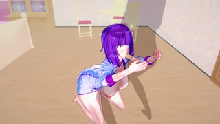 3D Hentai großer Arsch große Titten Sex