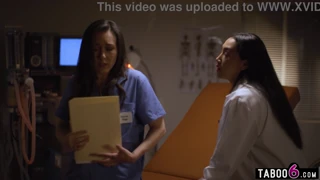 whoops hospital mixup has milf doctor & nurse licking pussy 😏👩‍⚕️💦