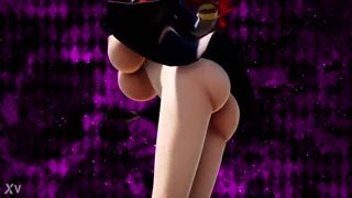 Hey, tengok gadis hentai seksi dengan susu besar menari!