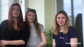 Ersties Brunette Threesome Delivers Direct Lesbian Pussy Eating And Facesitting