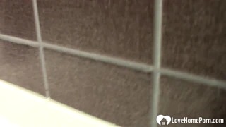 i adore capturing our private bathroom moments on homemade video