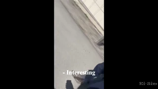 ki-sim sucking off a stranger on the street not fake
