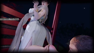 Beauty ng Estilo Tsino na Ginahasa ng Payat na Matandang Lalaki sa Buong Video