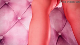 Dominatrix Arya Grander Tusuk Sub Strap-On Raksasa, Goda Malu, Omong Kotor Closeup