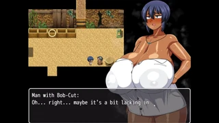 tanned girl natsuki gets beach oil massage turned into best assjob ever in hentai game
