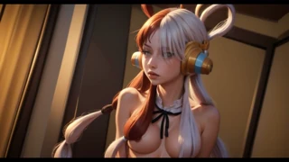 ai generated uta from one piece animation
