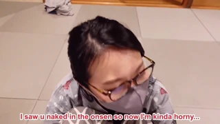 Japán amatőr virtuális szex tavaszi szünetben POV! Megcsinálja a cumshotot szerető kézi és szopás közben!