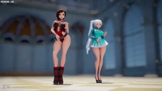 Hentai RWBY WhiteRose Version 1 Delivers Bold Action