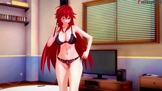 Rias und Akeno betteln um Action - HS DXD NTR Wahnsinn 3