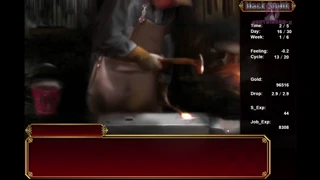 blacksmith girl wears underwear and has sex on sofa then cums fast