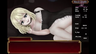 blacksmith girl wears underwear and has sex on sofa then cums fast