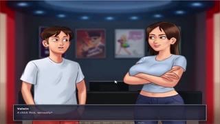Playing Summer Time Saga UNC Part 23 with commentary
