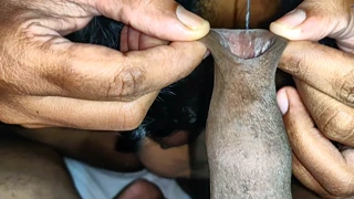 tamil wife starts day with deep morning blowjob