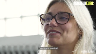 O tak, Gaby, weź tego dużego kutasa głęboko w pierwszej kastingowej scenie!