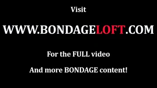 Bound Subs Suspended in Lingerie, Zapped with Electro Toys in Group Scene