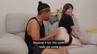 Look what the doctor did to make her accept
