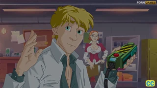 Dr reed's sex portal delivers cartoon group sex game with funny twists