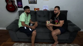 Threesome with the bad dwarf as my friend thrusts his large penis deep into her petite 18+ vagina