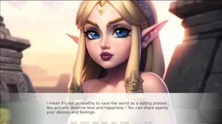 Ember, Mikulás felesége vadul csal a parton ebben a hentai játékban! Link akciója egy zoran lánnyal egyszerűen őrült!