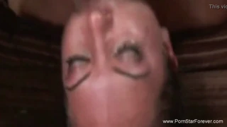 pornstar goes all out destroying face with sloppy blowjob and massive cumshot 💦🔥
