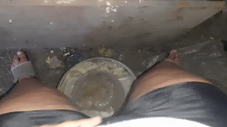 watching skinny girl stroke her small tits to orgasm as i masturbate too - lesbian illusion girls