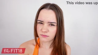 FIT18 - Trinity Olsen - Dripping Wet Creampie in Petite Teen Casting at 60FPS