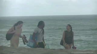 helena price - i filmed exhibitionist wife stefanie mafra interracial moment on caribbean nude beach while voyeurs watch!