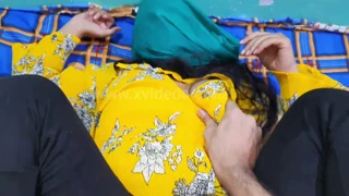 indian girlfriend sneaks quick birthday party fuck with boyfriend
