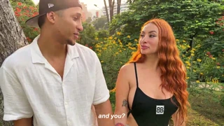 i spot busty colombian redhead in park and pay for public ass shaking - milan rodriguez