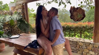 Boss Face Fucks Pregnant Latina's Big Booty Pussy to Save Her Job