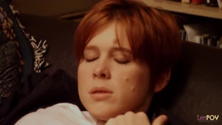 Brunette lesbians dive straight into pussy licking and ass rimming with fingering