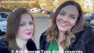 Yo, tahle lesbická zábava s Jade Latour natočená cizincem - Ava Moore vlog