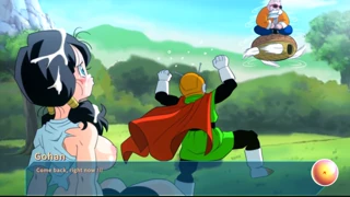 Yo, Kame Paradise 3'ten Videl bu sahnede devasa siki emiyor! 😜