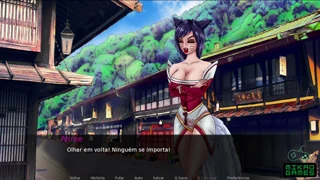 League of Legends Finale mit Ahri, die sich wilder Gruppenaction ergibt