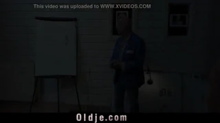 Group Of Grandpas Enjoys Teen Pussy In All Positions