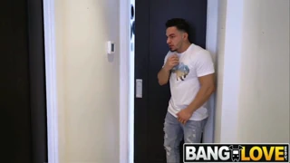 roommate with huge tits gets fucked hard