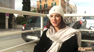 Lena, la Birichina Giovane 18+ Brunetta, BRAMA DI PIÙ in Threesome Anale Selvaggio