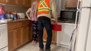 Teen 18+ Prom Queen Loses Virginity to Plumber